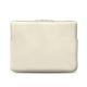 Macbook 12 寸真皮电脑保护套 - Griffe 3 - Blanc escumo