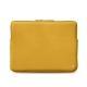 12 인치 Macbook 가죽 케이스 - Griffe 3 - Jaune soulèu
