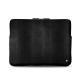 Schitzhülle aus Leder für MacBook 12" - Griffe 3 - Serpent nero