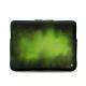 Housse cuir pour Macbook 12" - Griffe 3 - Vert Patine