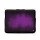 Housse cuir pour Macbook 12" - Griffe 3 - Violet Patine