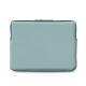 Housse cuir pour Macbook 12" - Griffe 3 - Bleu ciel PU