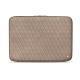 Funda de piel para ordenador portatil 8' - Griffe 2 - Taupe vintage - Couture