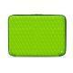 ノートPC、8インチ用レザーケース - Griffe 2 - Vert fluo - Couture