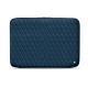 Funda de piel para ordenador portatil 8' - Griffe 2 - Blu mediterran - Couture
