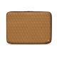 Funda de piel para ordenador portatil 8' - Griffe 2 - Castan esparciate - Couture
