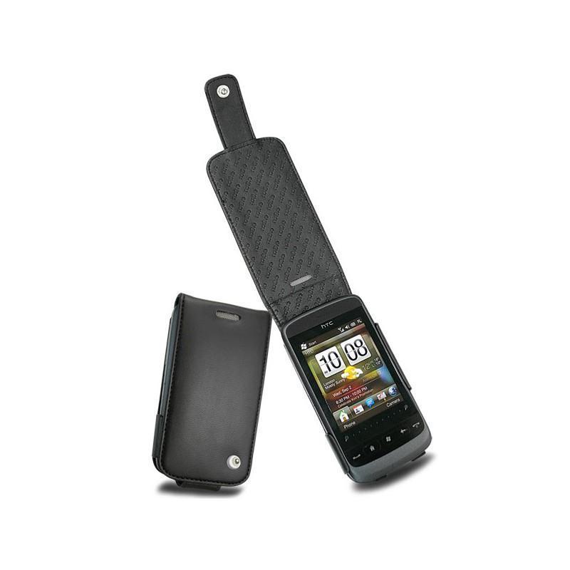 Funda de piel HTC Touch2 - Noir ( Nappa - Black ) 