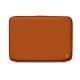 Leather sleeve for 8' laptop - Griffe 2 - Orange vibrant