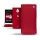 Custodia in pelle Sony Xperia Sola 