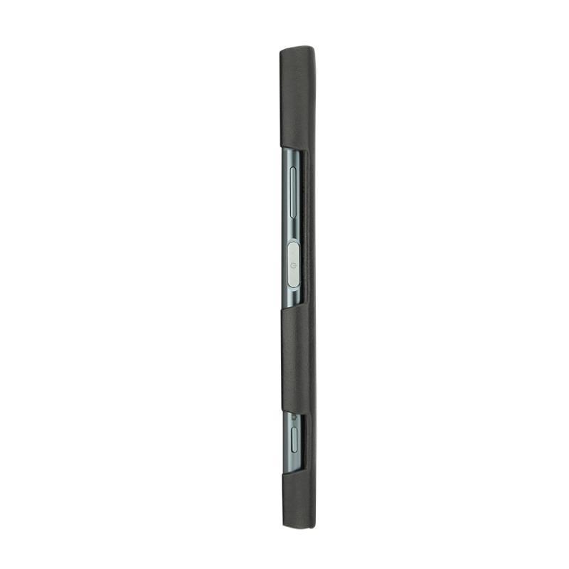 Custodia in pelle Sony Xperia XZ1 - Noir ( Nappa - Black ) 