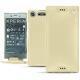 Housse cuir Sony Xperia XZ1 - Beige ( Nappa - Pantone 7502C ) 