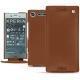 Capa em pele Sony Xperia XZ1 - Marron ( Nappa - Pantone 1615C ) 