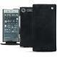 Custodia in pelle Sony Xperia XZ1 - Dark vintage ( Roughtcut - Black#5256 ) 