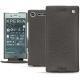 가죽 커버 Sony Xperia XZ1 - Anthracite ( Pantone 424C ) 