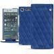 Funda de piel Sony Xperia XZ1 - Bleu océan - Couture ( Nappa - Pantone 293C ) 