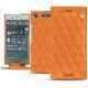 가죽 커버 Sony Xperia XZ1 - Orange - Couture ( Nappa - Pantone 1495U ) 