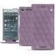 Capa em pele Sony Xperia XZ1 - Lilas - Couture ( Nappa - Pantone 2645U ) 