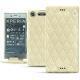 가죽 커버 Sony Xperia XZ1 - Ivoire - Couture ( Sleek P C12 - White ) 