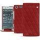 Housse cuir Sony Xperia XZ1 - Tomate - Couture ( Pantone 187C ) 