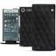 Custodia in pelle Sony Xperia XZ1 - Negre poudro - Couture