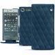 가죽 커버 Sony Xperia XZ1 - Blu mediterran - Couture