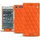 가죽 커버 Sony Xperia XZ1 - Orange fluo - Couture