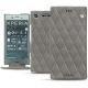 Housse cuir Sony Xperia XZ1 - Acier vintage - Couture