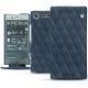 Custodia in pelle Sony Xperia XZ1 - Jean vintage - Couture