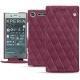가죽 커버 Sony Xperia XZ1 - Prune vintage - Couture