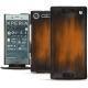 Housse cuir Sony Xperia XZ1 - Marron Patine
