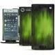 Sony Xperia XZ1 leather case - Vert Patine
