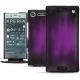 Housse cuir Sony Xperia XZ1 - Violet Patine
