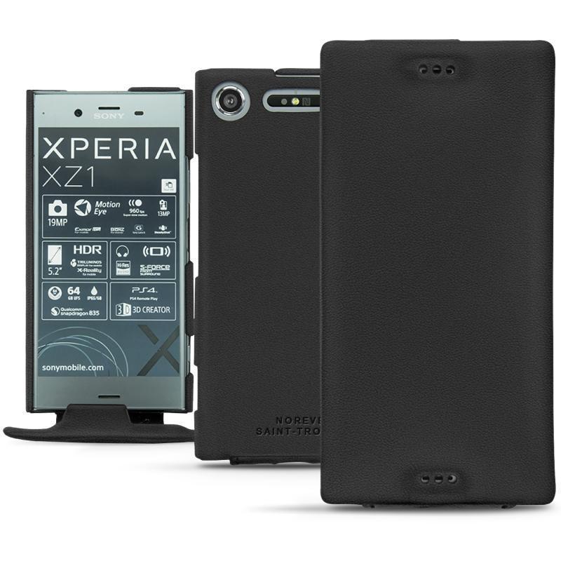 가죽 커버 Sony Xperia XZ1 - Noir PU