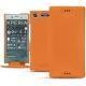 Capa em pele Sony Xperia XZ1 - Orange PU