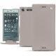 Funda de piel Sony Xperia XZ1 - Taupe innocent
