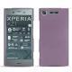 Custodia in pelle Sony Xperia XZ1 - Noir ( Nappa - Black ) 