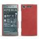 Custodia in pelle Sony Xperia XZ1 - Noir ( Nappa - Black ) 