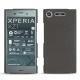 Sony Xperia XZ1 leather cover - Noir ( Nappa - Black ) 