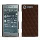 Custodia in pelle Sony Xperia XZ1 - Noir ( Nappa - Black ) 