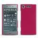 Custodia in pelle Sony Xperia XZ1 - Noir ( Nappa - Black ) 