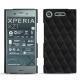 Custodia in pelle Sony Xperia XZ1 - Noir ( Nappa - Black ) 