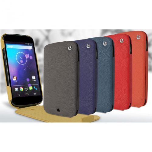                                                         レザーケース LG Google Nexus 4 
                                                      