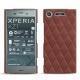 Lederschutzhülle Sony Xperia XZ1 - Noir ( Nappa - Black ) 