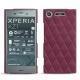 Custodia in pelle Sony Xperia XZ1 - Noir ( Nappa - Black ) 