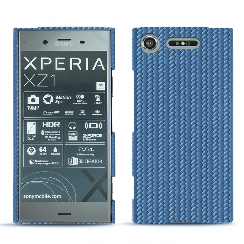 Custodia in pelle Sony Xperia XZ1Abaca ishia ( Pantone #395775 ) 