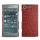 Lederschutzhülle Sony Xperia XZ1 - Noir ( Nappa - Black ) 