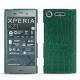 Coque cuir Sony Xperia XZ1 - Crocodile pino