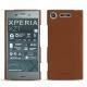 Sony Xperia XZ1 leather cover - Noir ( Nappa - Black ) 