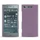 Custodia in pelle Sony Xperia XZ1 - Noir ( Nappa - Black ) 
