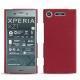 Custodia in pelle Sony Xperia XZ1 - Noir ( Nappa - Black ) 